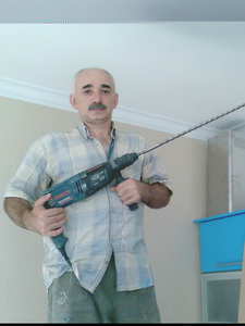 В работе